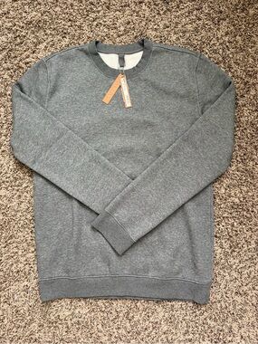 SKIMS Men's Crewneck Sweatshirt - Heather Gray